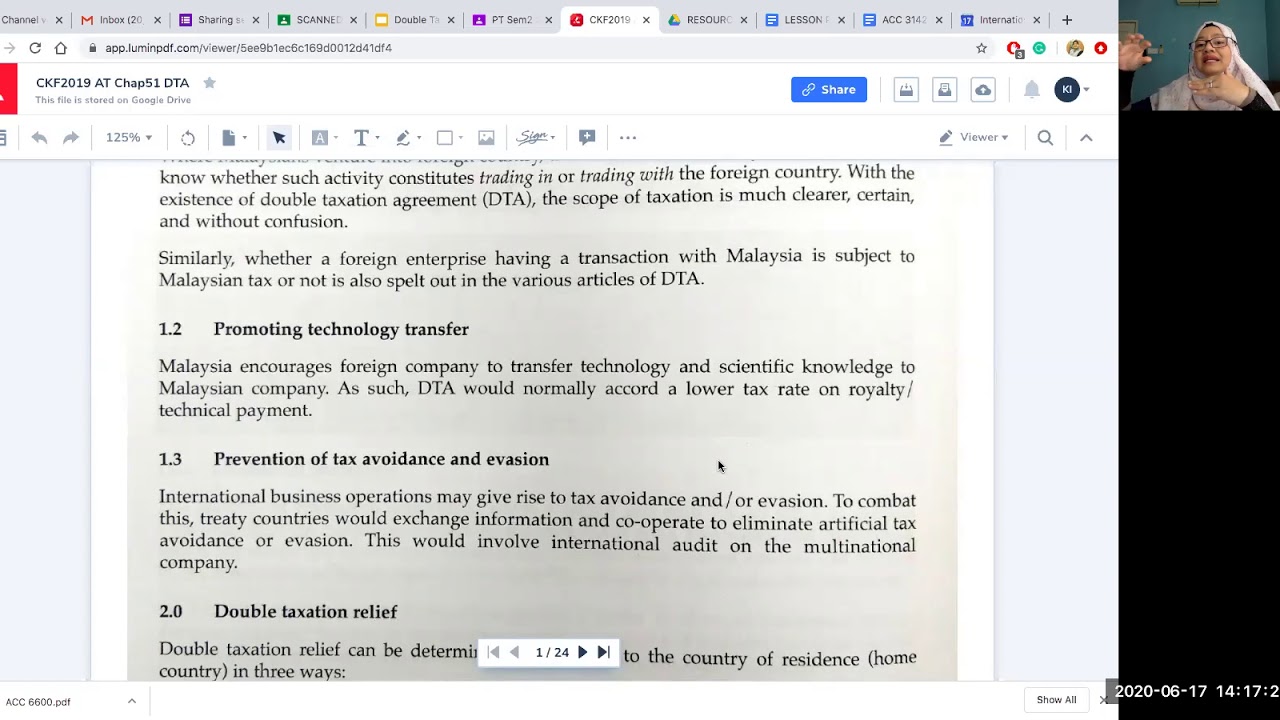 Lecture on DTA