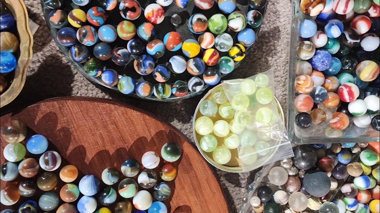 Antique And Vintage Toy Marble Hoarde Inventory And Review