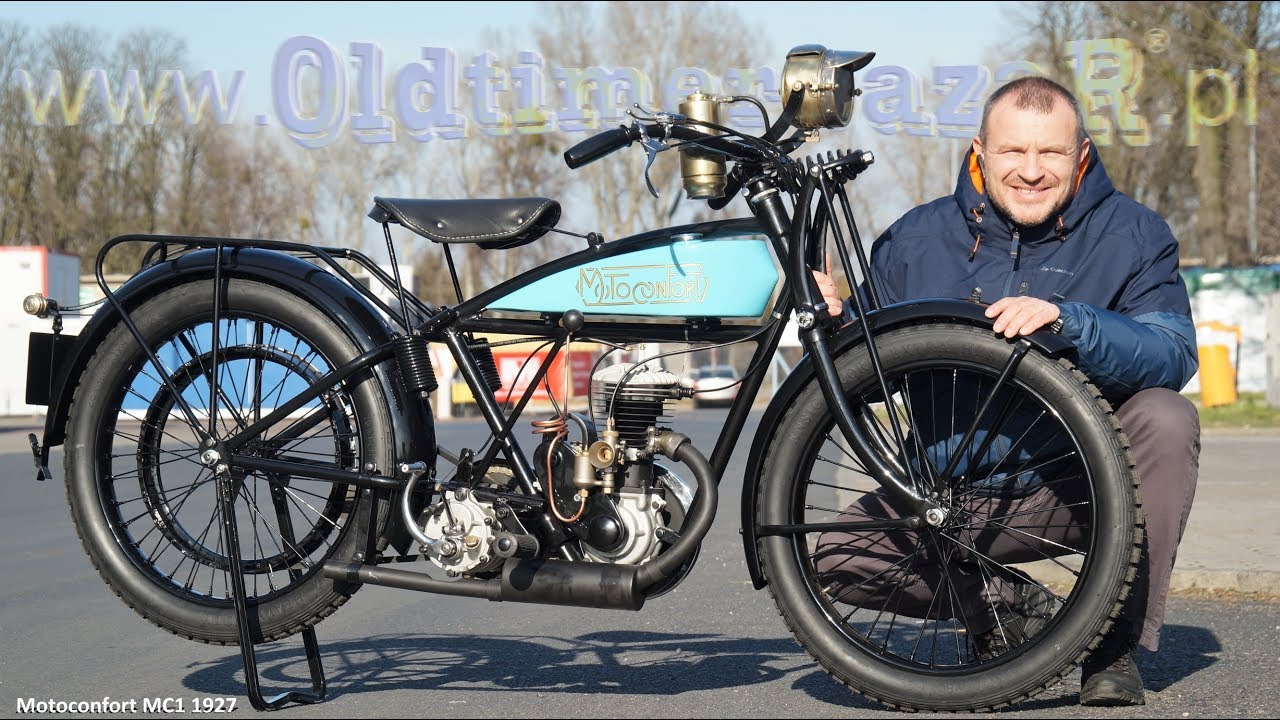 OldtimerbazaR ~ Motoconfort MC1 1927 - opowiada Piotr Kawałek