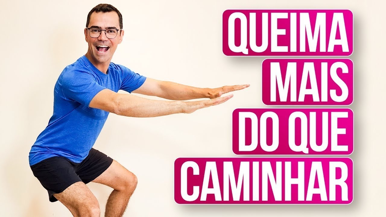 🔥 Treino em Casa que Derrete Gordura Rápido | Caminhada Aurélio Alfieri 20 minutos