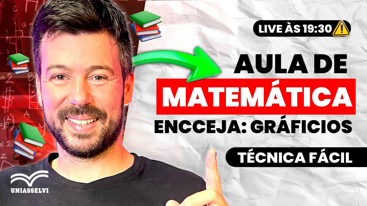 AULA DE MATEMÁTICA ENCCEJA: GRÁFICOS | Técnica FÁCIL