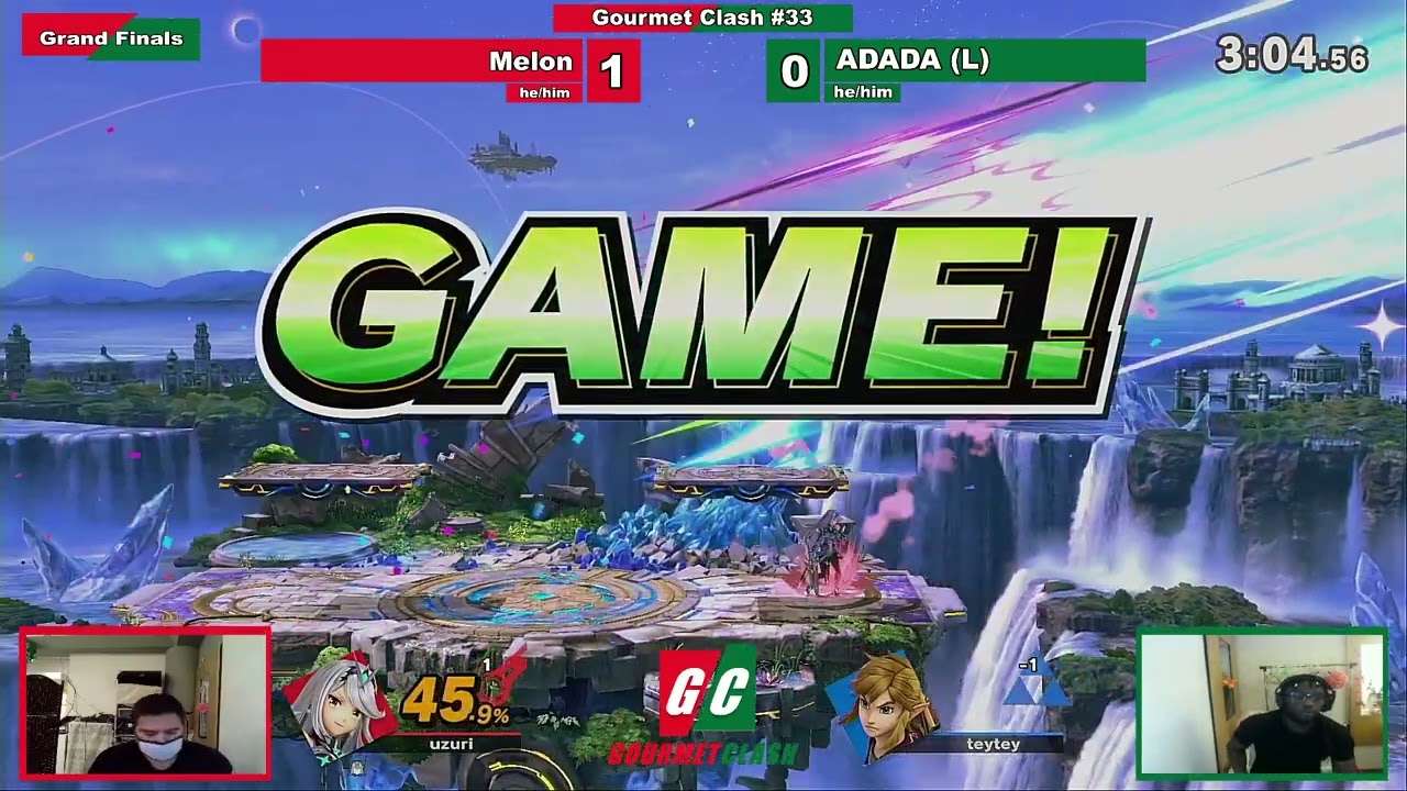 Gourmet Clash #33 - Melon (Pythra) vs ADADA (L) (Link) Grand Finals - Ultimate Singles