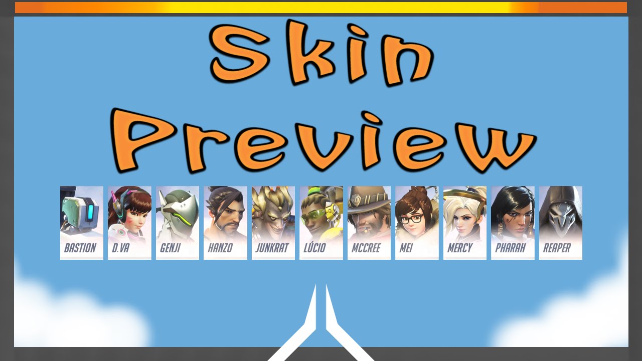 Overwatch Beta - Skin Preview (1/2)
