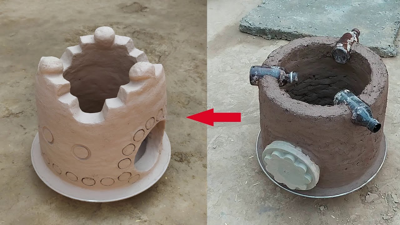 chulha banane ka tarika|Mud Stove Construction|clay stove|Primitive Technology|by village food book