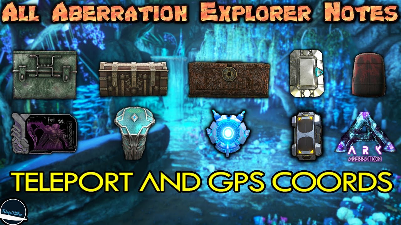 All Aberration Explorer Note locations in Ark Survival Evolved