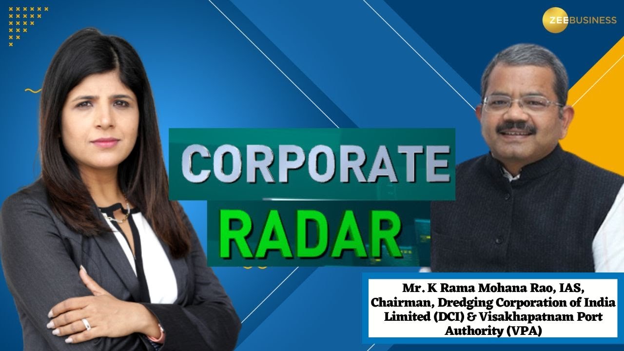 Mr. K Rama Mohana Rao, IAS, Chairman, Dredging Corporation & VPA in talks with Zee Business