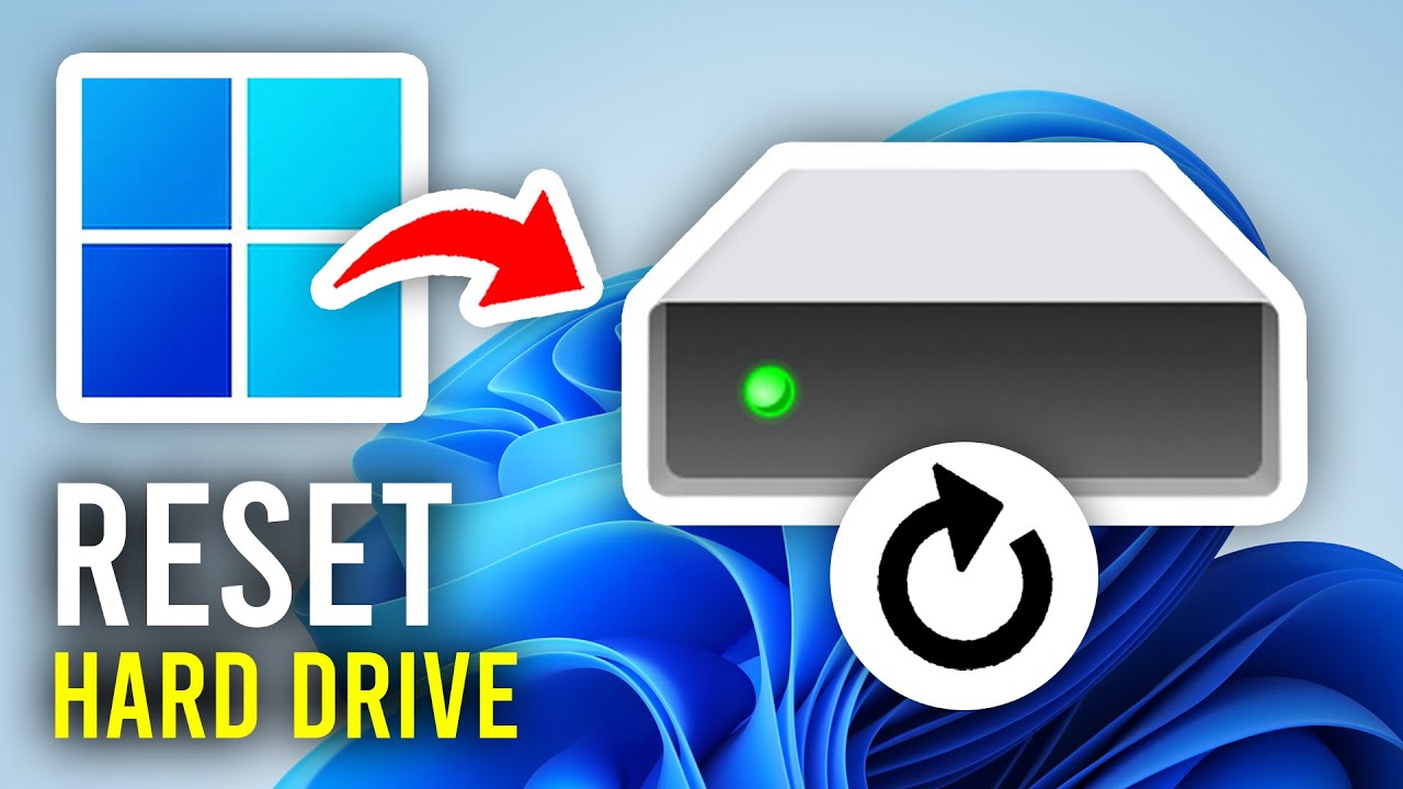 How To Reset A Hard Drive - Full Guide