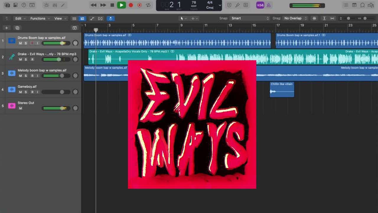 Evil Ways – (Drake & J. Cole Remix) Alchemist-Style Flip | Prod. Villain Empyre