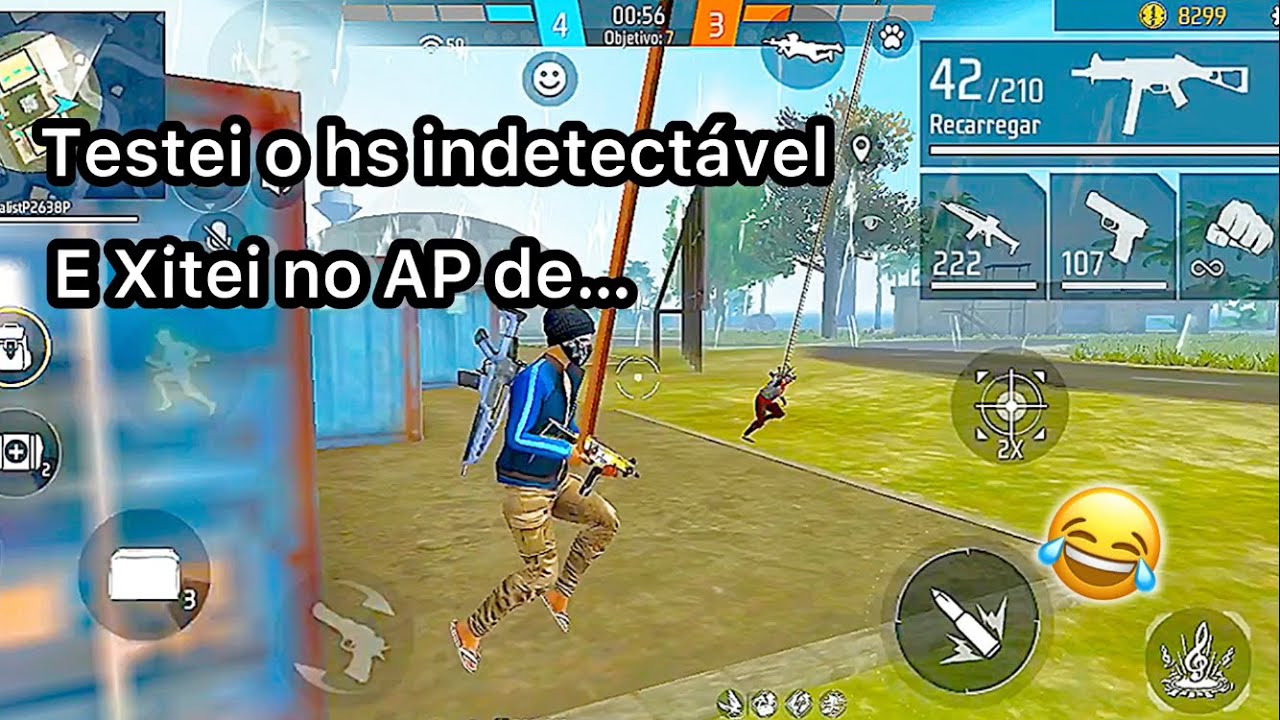 Eu Criei um hs Peito indetect&aacute;vel e resolvi Jogar um AP, Veja no que deu 😂