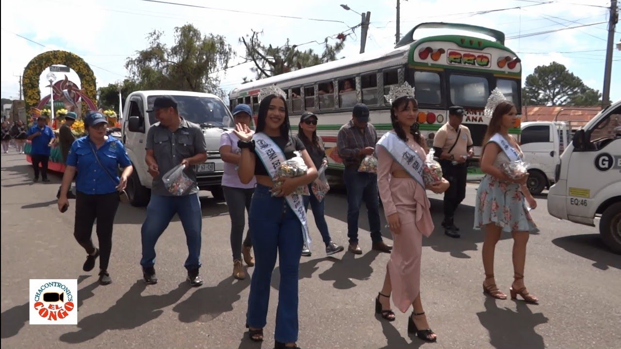 🎊DESFILE DEL TURISMO El Congo 2025, Santa Ana. El Salvador.
