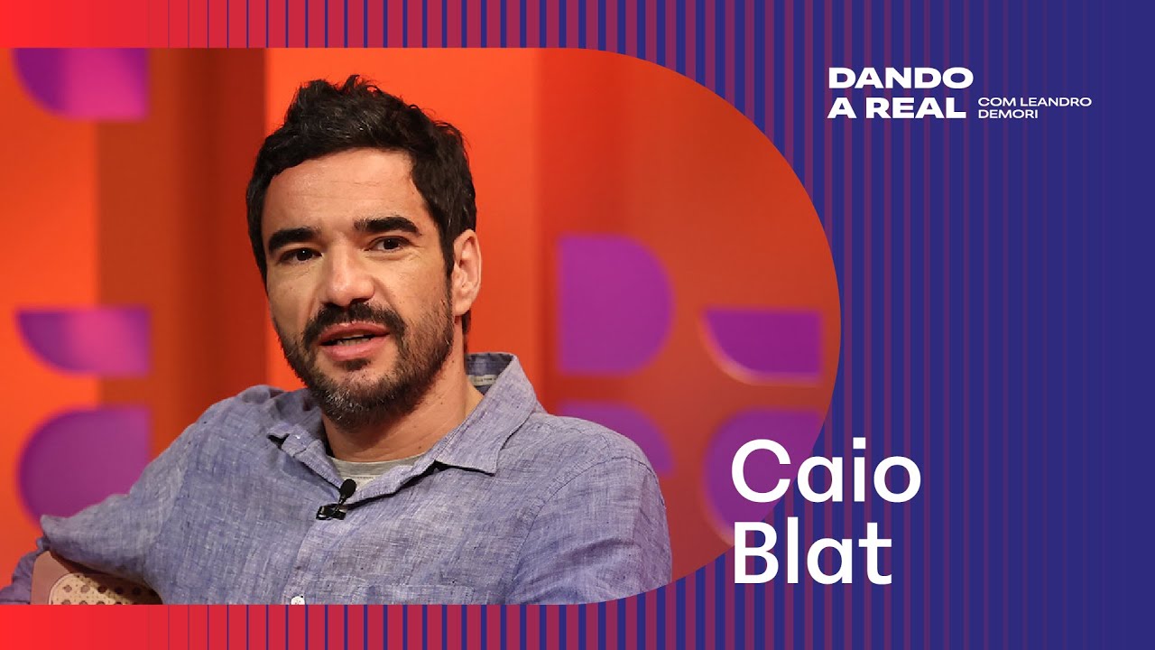 Caio Blat é o convidado do Dando a Real com Leandro Demori