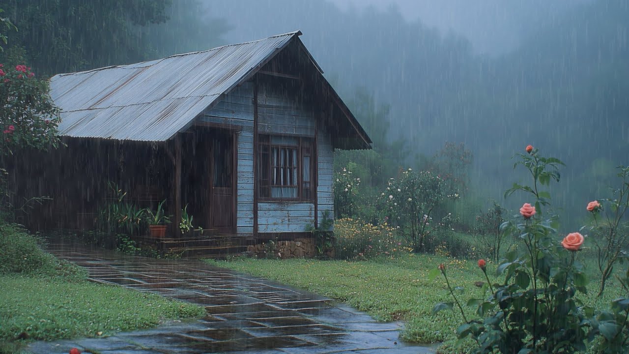 Soothing Rain Sounds for Anxiety Relief, Emotional Balance, and Nighttime Calm