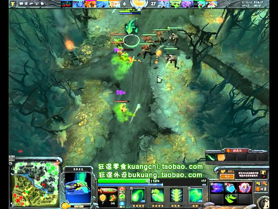 超清 狂湿教你搞dota2毒龙—全部都是话痨
