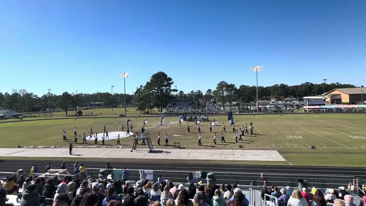 11.1.25 Roanoke Rapids High School Marching Yellow Jackets