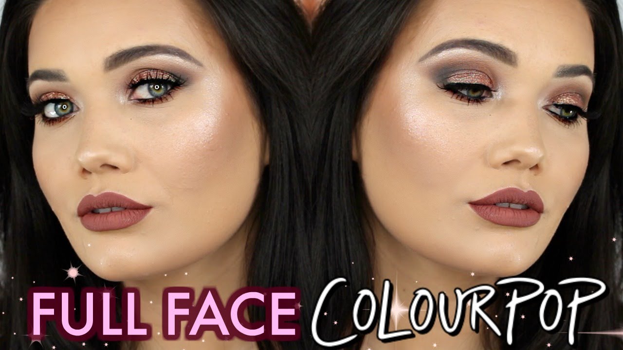 FULL FACE Colourpop Cosmetics Makeup Tutorial | COLOURPOP WEEK