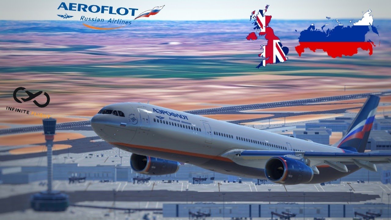 Infinite Flight | London (LHR) - Moscow (DME) | Aeroflot A330