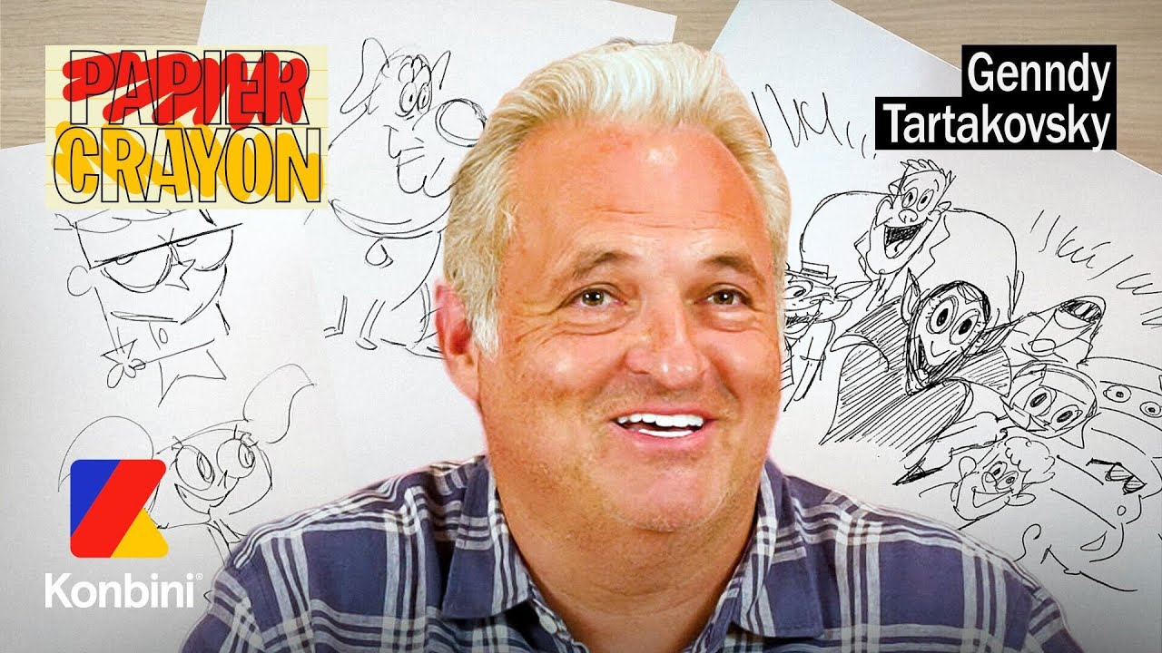 Le créateur du Laboratoire de Dexter : Genndy Tartakovsky est dans le Papier Crayon !