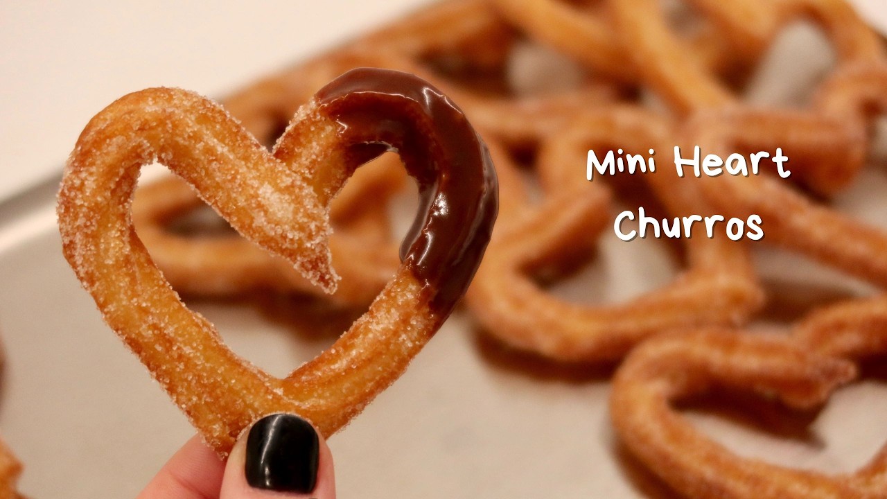 The Cutest Valentine’s Dessert — Churro Hearts❤️