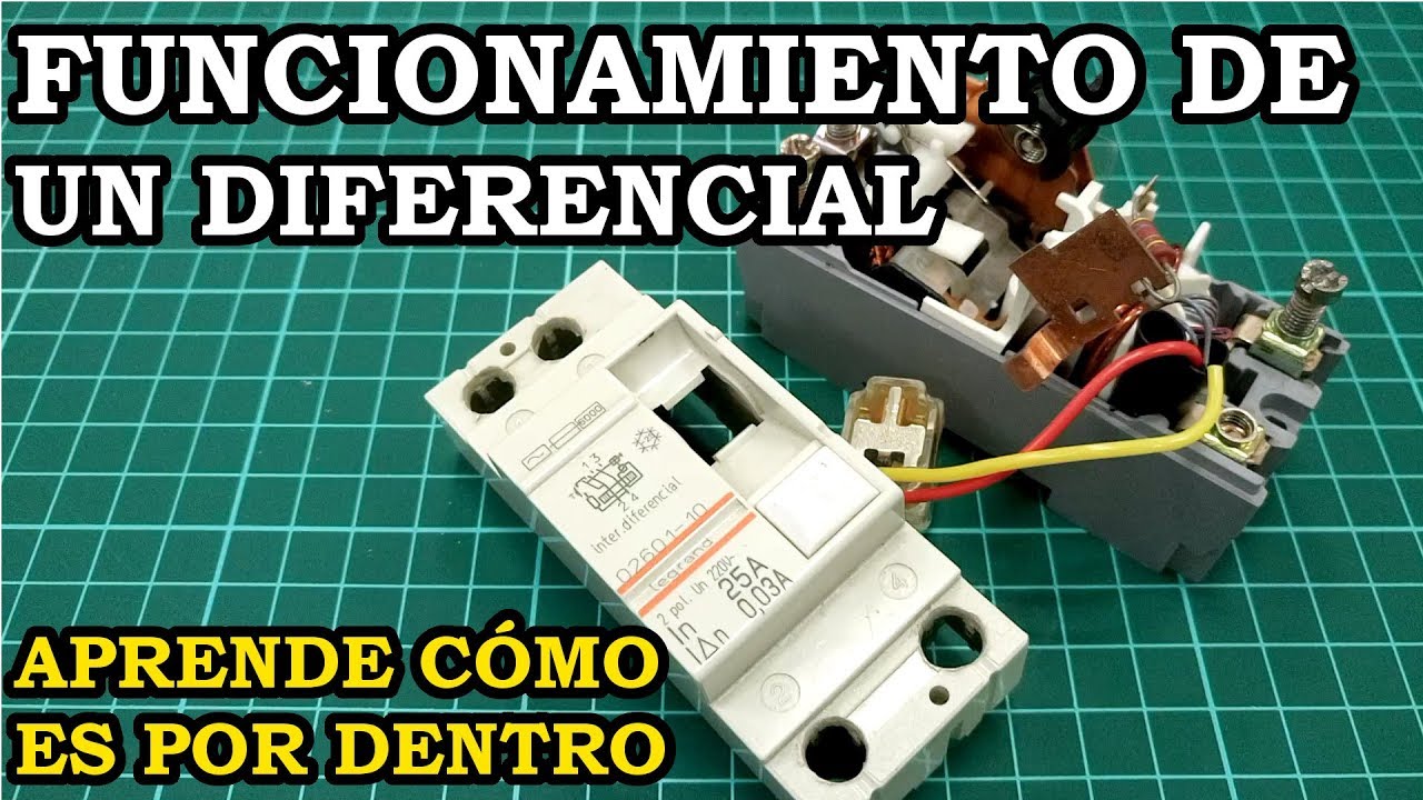 Funcionamiento de un Interruptor Diferencial. Aprende Cómo es por Dentro. 174