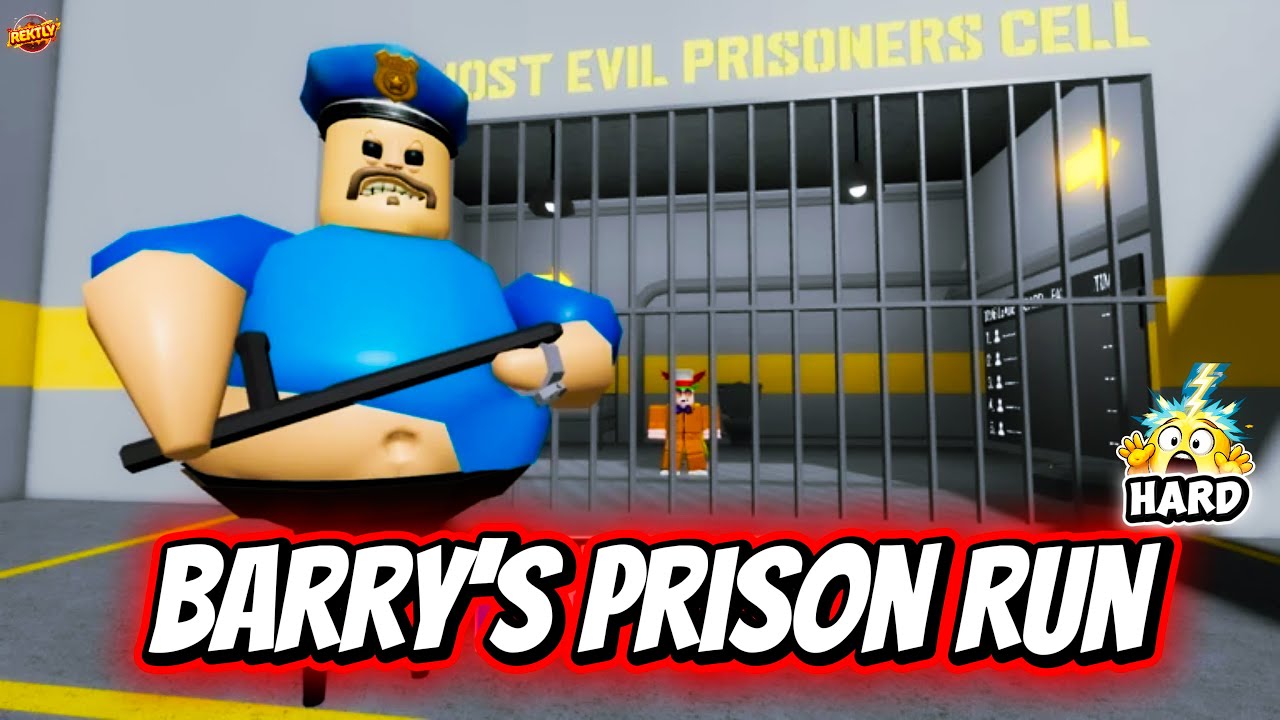 Impossible Hard Mode?! Barry’s Prison Run Beaten 😱 | Roblox Gameplay