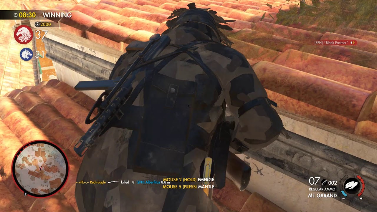 Sniper Elite 4 - Why is mat doing too much ?