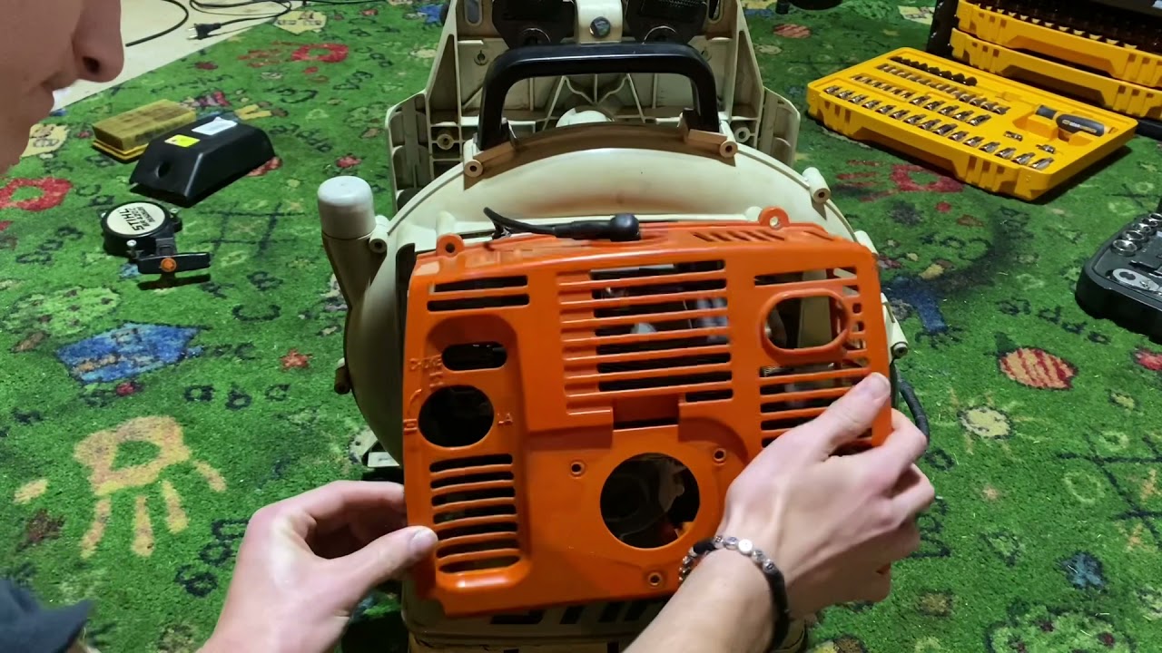 Cleaning up my Stihl Br420c magnum
