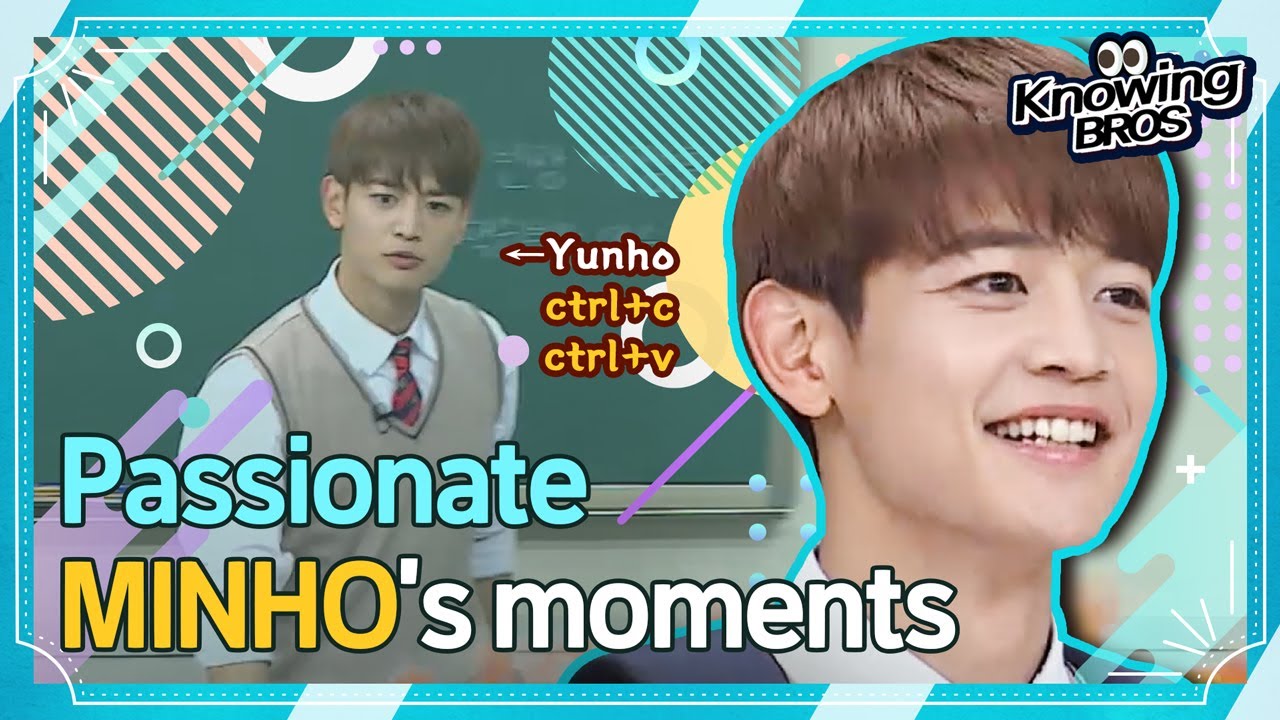 [SHINee MINHO@Knowingbros] Flaming Charisma🔥 'Passionate MINHO' Moments│EP.132│JTBC 180616 방송