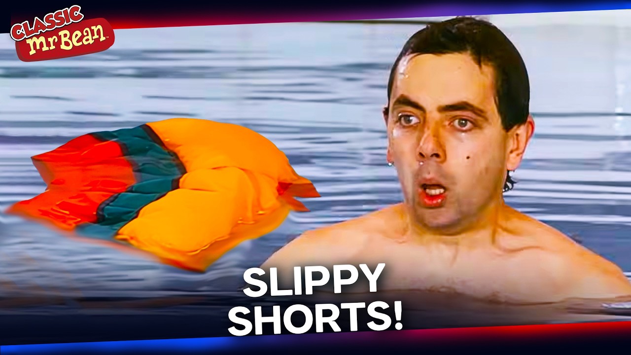 Mr Bean’s Awkward Day at the Pool | Classic Mr Bean