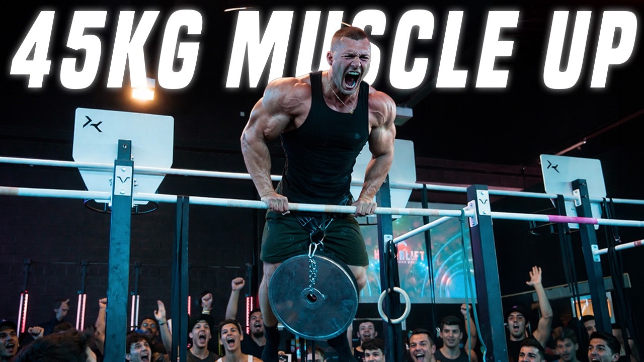 45Kg di MUSCLE UP - Nuovo Record