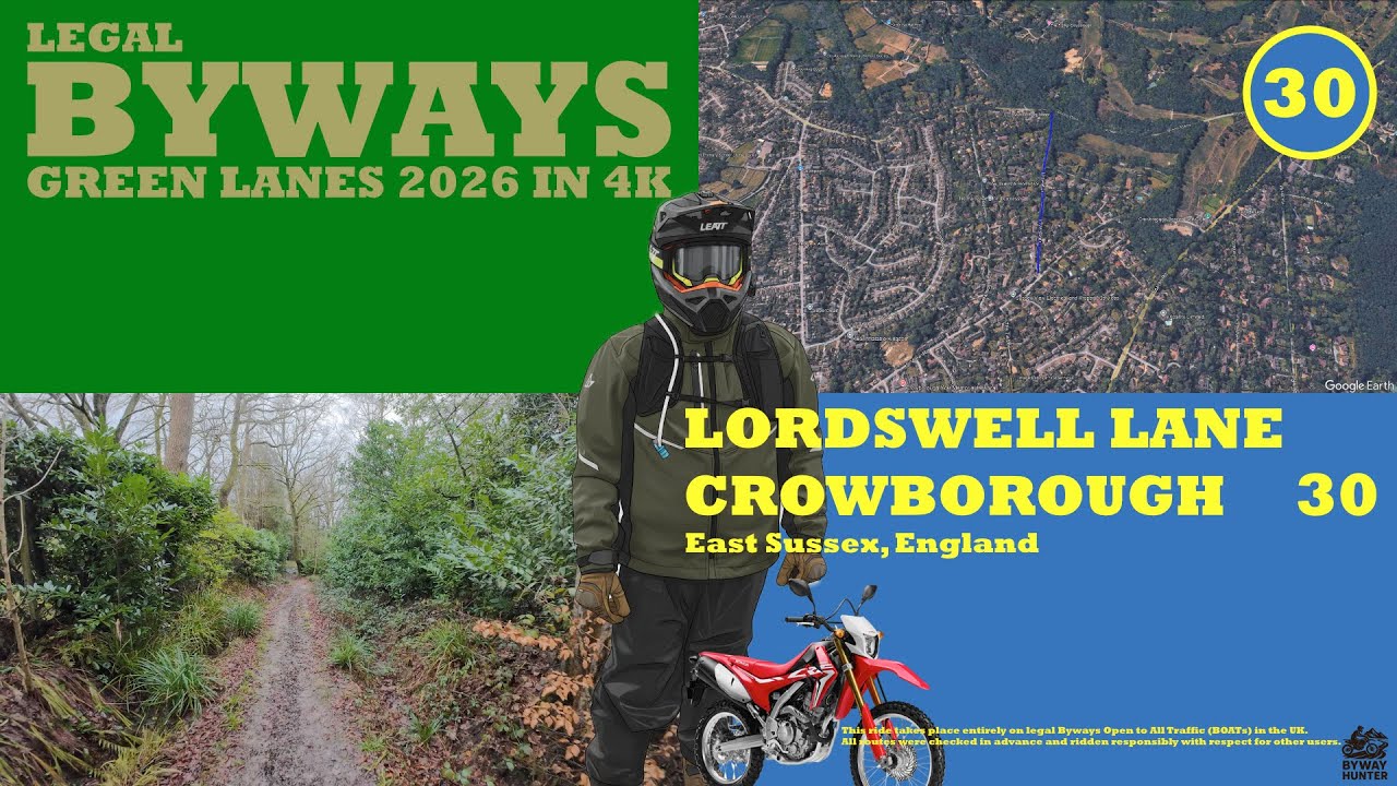Green lanes of East Sussex, Crowborough. 6 (Jan 2026)