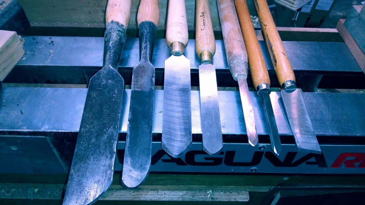 Точение дерева: как я затачиваю свой скребок с отрицательным передним углом