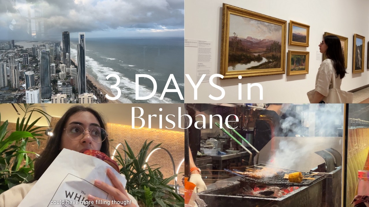 What to do in Brisbane for 3 Days! | 2025 Australia Travel Vlog
