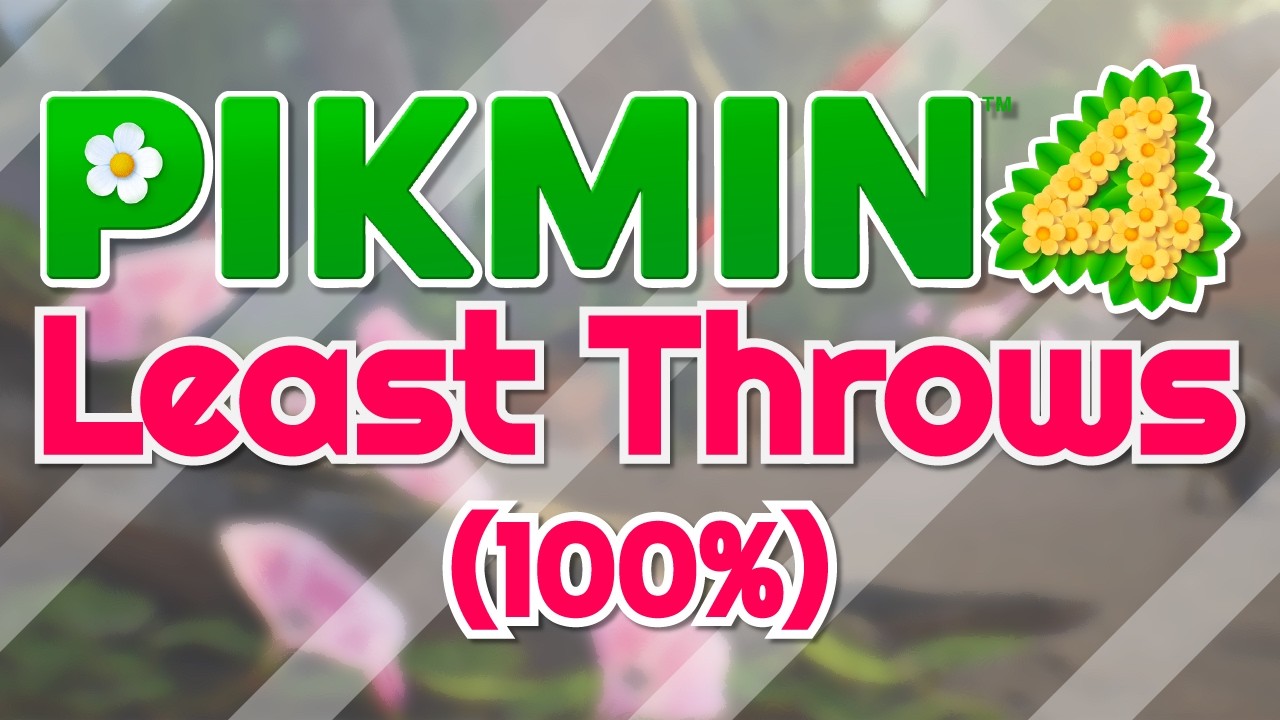 How Many Throws Does it Take to 100% Pikmin 4?