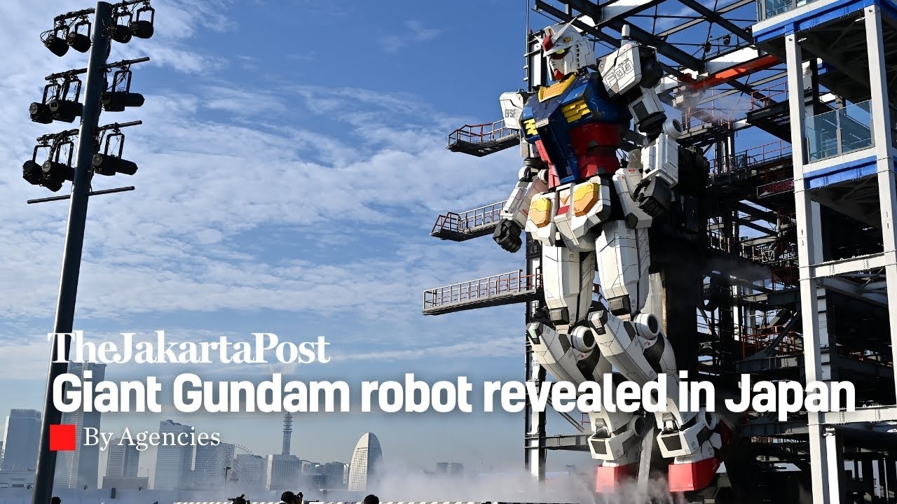 Giant Gundam robot revealed in Japan