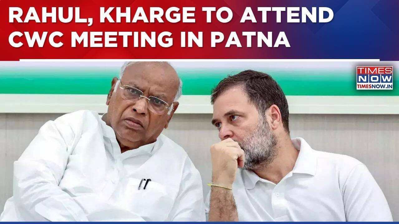 Rahul Gandhi, Mallikarjun Kharge & Top Congress Leaders To Attend CWC Meeting In Patna | Bihar Polls