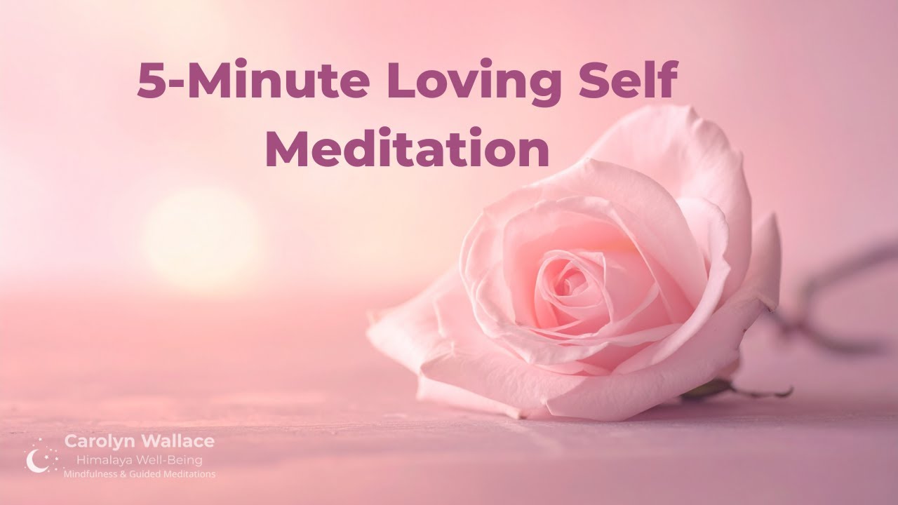 5-Minute Loving Self Meditation I Self-Compassion • Piano • 528 Hz