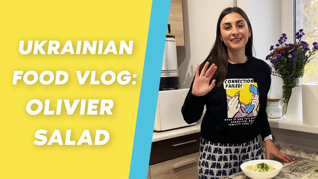 Ukrainian Food Vlog: Olivier Salad/Салат Олів'є