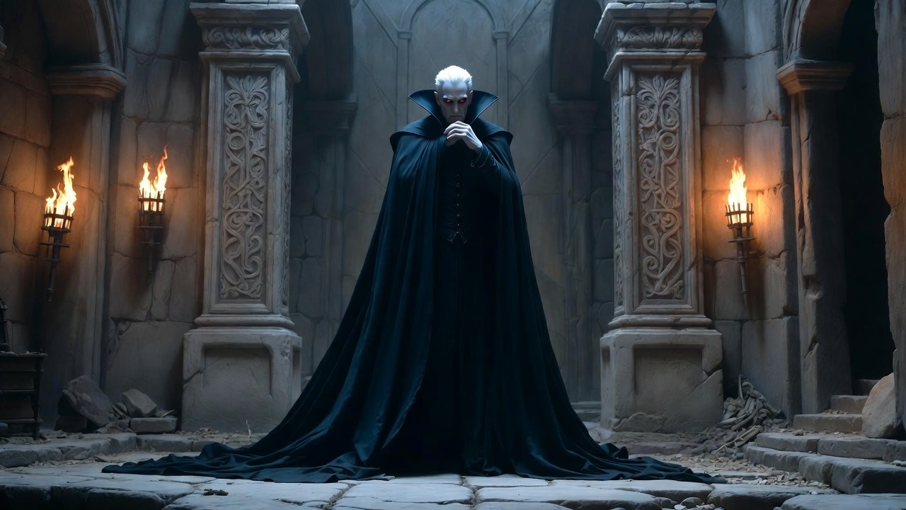 The Widowed Vampire Monarch Hid Away to Test His Beloved and Their Three Children