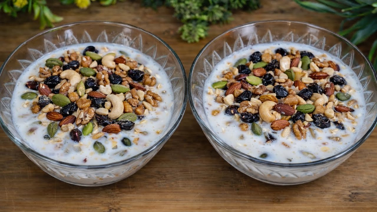 Healthy food recipe | power pack high protein, high fibre muesli at home |Sehri me kya khana chahiye