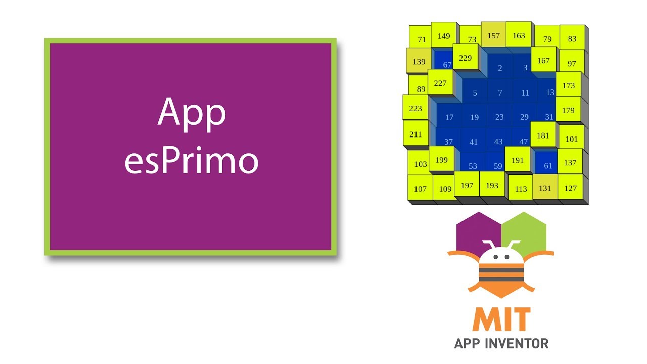 App esPrimo con MIT App Inventor