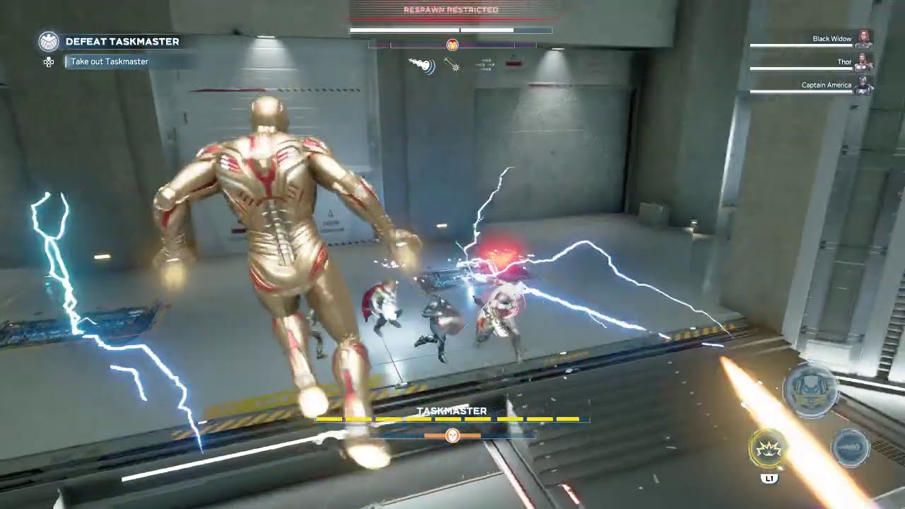 Avengers Walkthrough Hulkbuster Versus Taskmaster