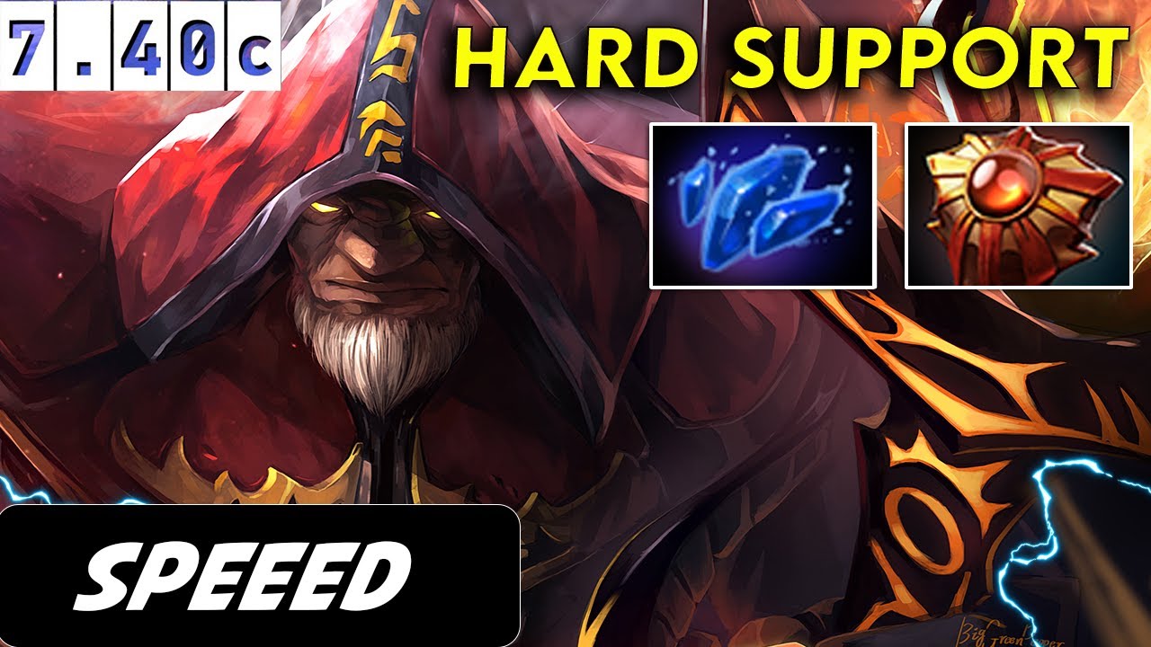 Speeed Warlock Hard Support - Dota 2 Patch 7.40c Pro Player Full Gameplay