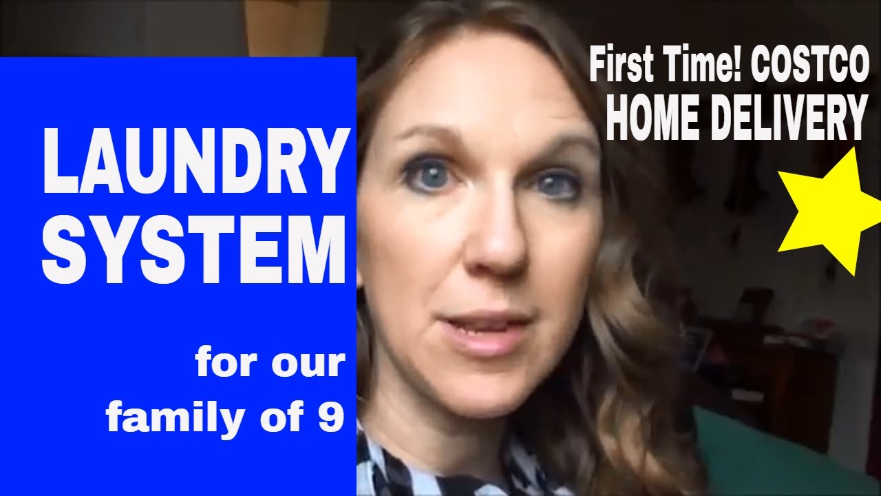 LARGE FAMILY LAUNDRY {week of Feb 5, 2018}