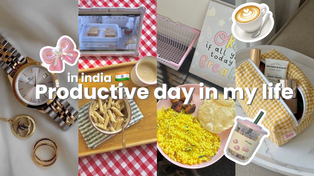 Day in my life 🇮🇳🍒/ life Indian girl 🤍🌸 / cooking 🥐🍓/ grocery shopping 🛒 
