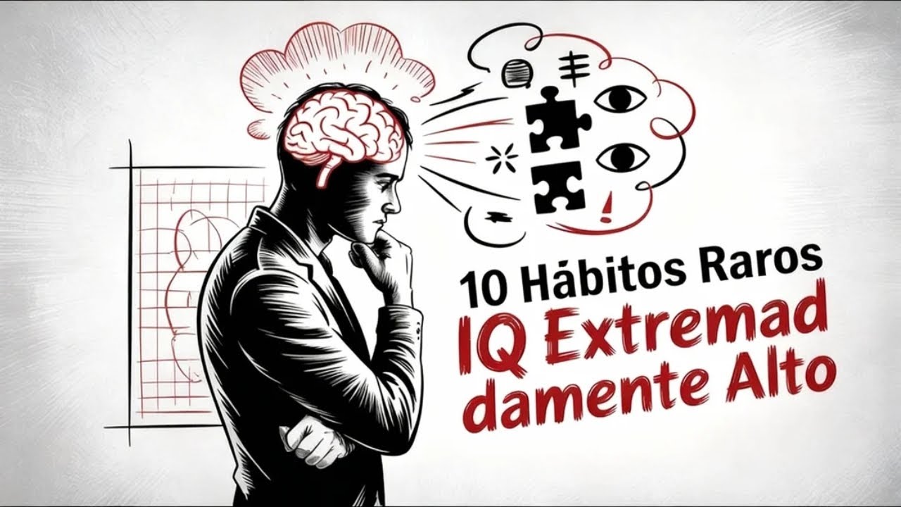 10 hábitos extraños que demuestran que tienes un coeficiente intelectual extremadamente alto