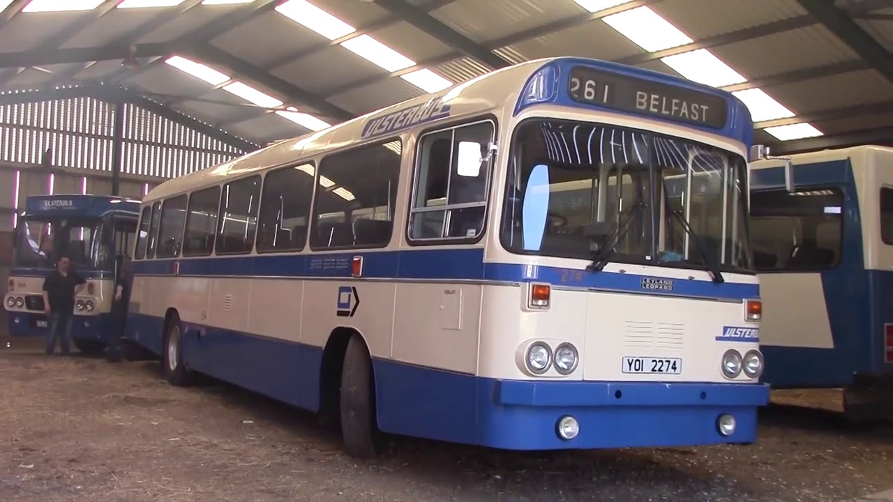 Shunting at the Ards Bus Preservation Group Yards 22/4/16