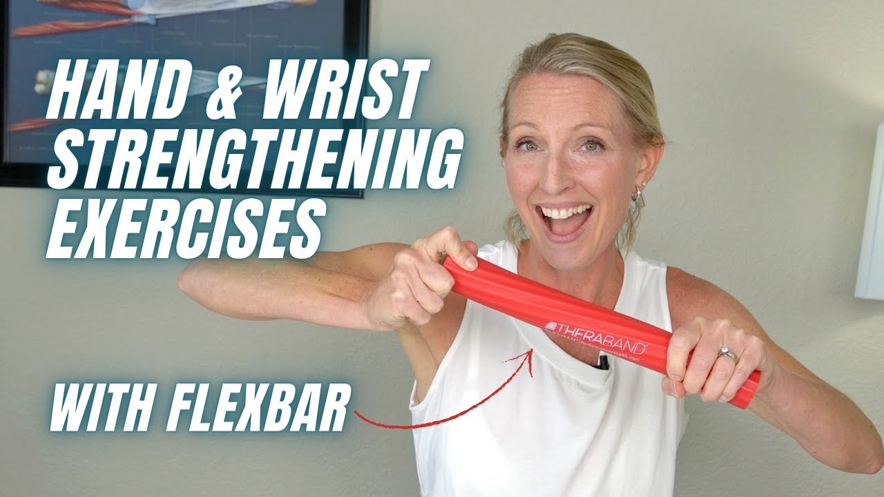 Hand and Wrist Strengthening Exercises with Flexbar: Follow Along Workout