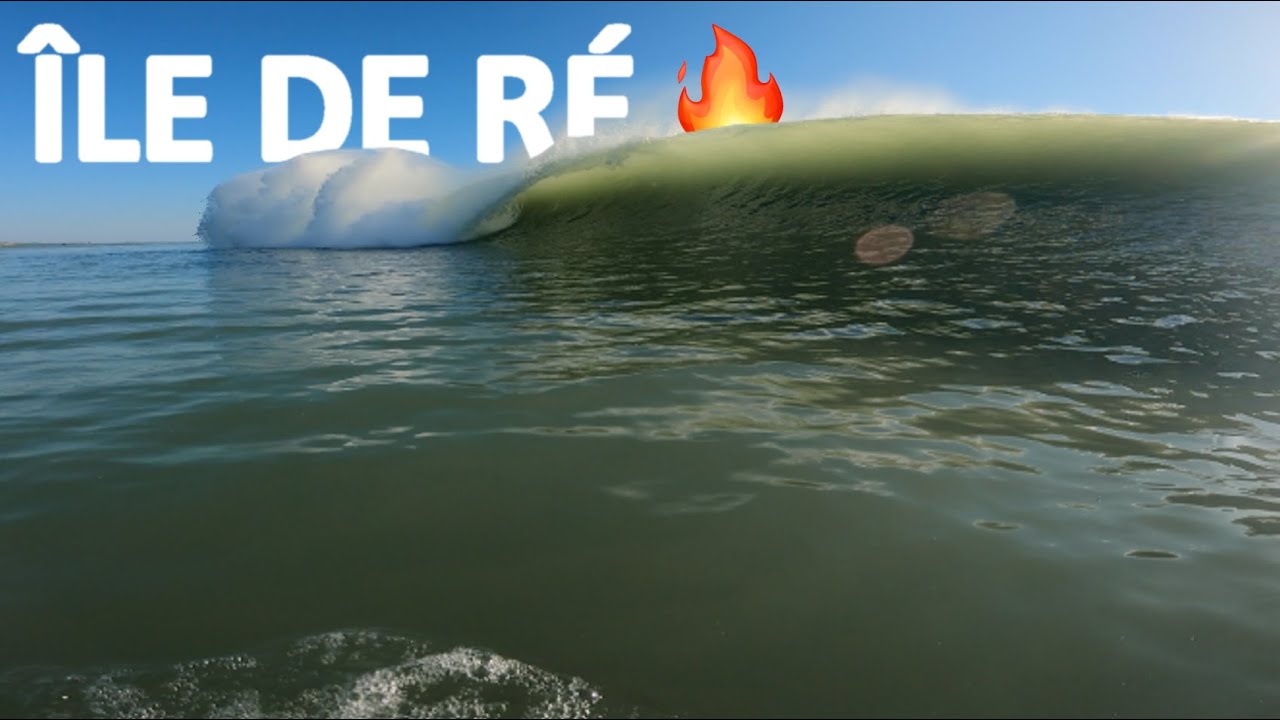 GROSSE HOULE SUR L'ÎLE DE RÉ POUR LE RETOUR DU SURF À LA MAISON ! ( C'ÉTAIT INCROYABLE ) 🤯