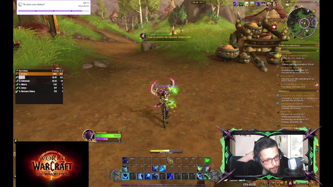 LEVEAMOS DEVOURER DE 0! WOW RETAIL. PREPARCHE MIDNIGHT!