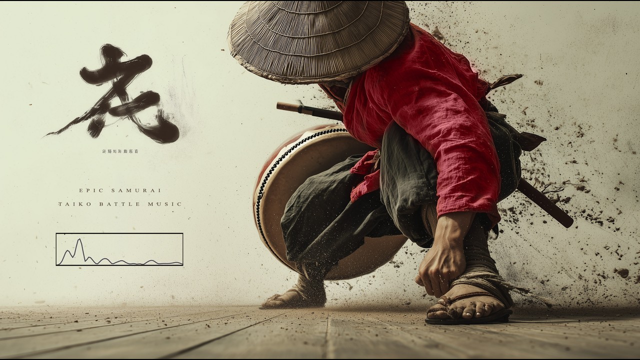 🥁Rhythm of the Warrior Mind | EPIC Samurai Taiko Battle Music | 武律心 BURISSHIN (フリーBGM)